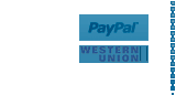 Authorized retailers: PayPal, Western Union